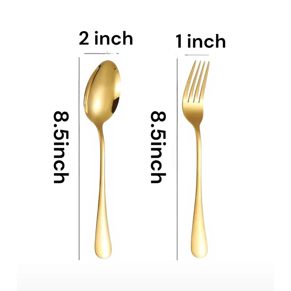 24‎ pcs Stainless Steel Cutlery